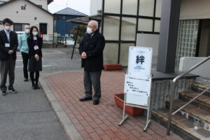 酒田市社会福祉協議会の追悼・復興へのセレモニー